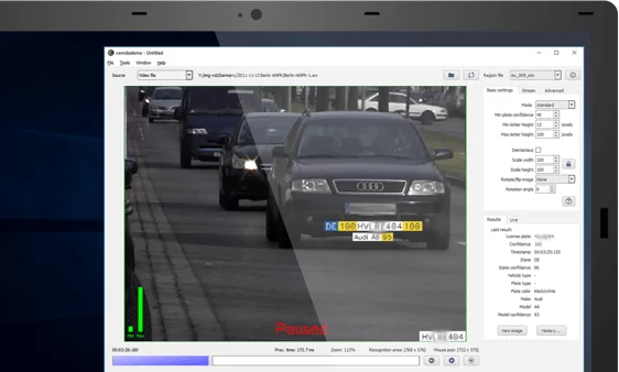 CARRIDA Software Beispiel