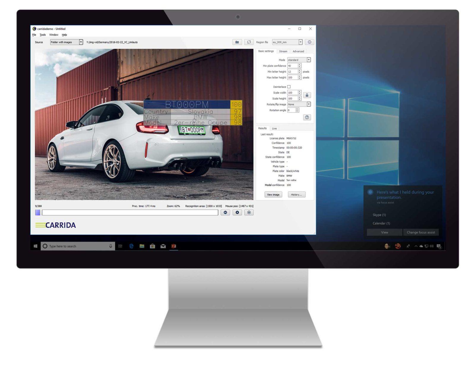 Demo CARRIDA Software